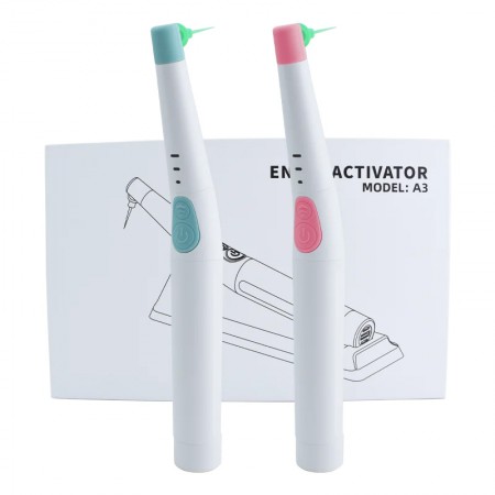 YAHOPE A3 Ultrasone activator wortelkanaalirrigatie endodontische ultra-activator met 120 stuks tips