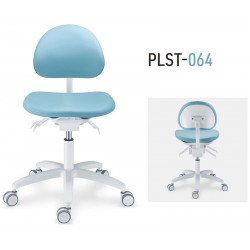 PLST-06 Serie Verstelbare ergonomische tandartsstoel tandartsassistente stoel mondhygiënist