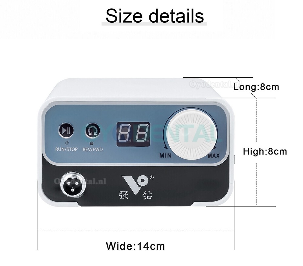 Tandtechnisch laboratorium borstelloze micromotor polijsten polijstmachine 50.000 tpm Handstuk