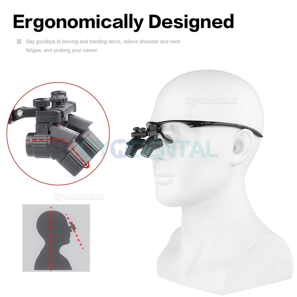 4.0X 450mm Ergonomische Medische Tandheelkundige Verrekijker Loep Vergrootglas Ergo Vergrootglazen