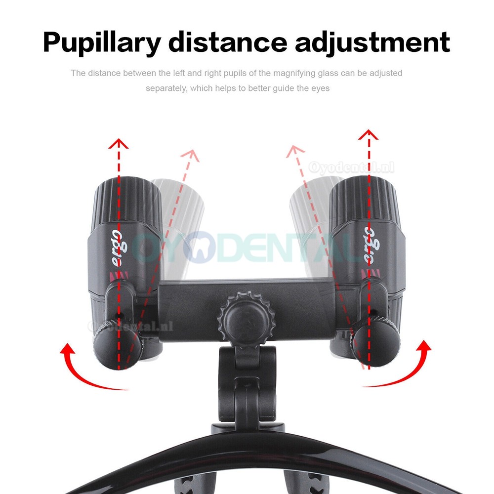4.0X 450mm Ergonomische Medische Tandheelkundige Verrekijker Loep Vergrootglas Ergo Vergrootglazen