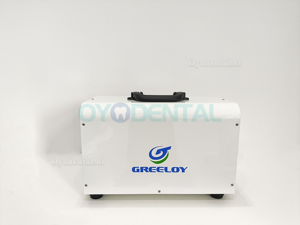 Greeloy GU-P302S Mobiele tandheelkundige kar-unit + compressor + elektromotor + scaler + uithardingslamp