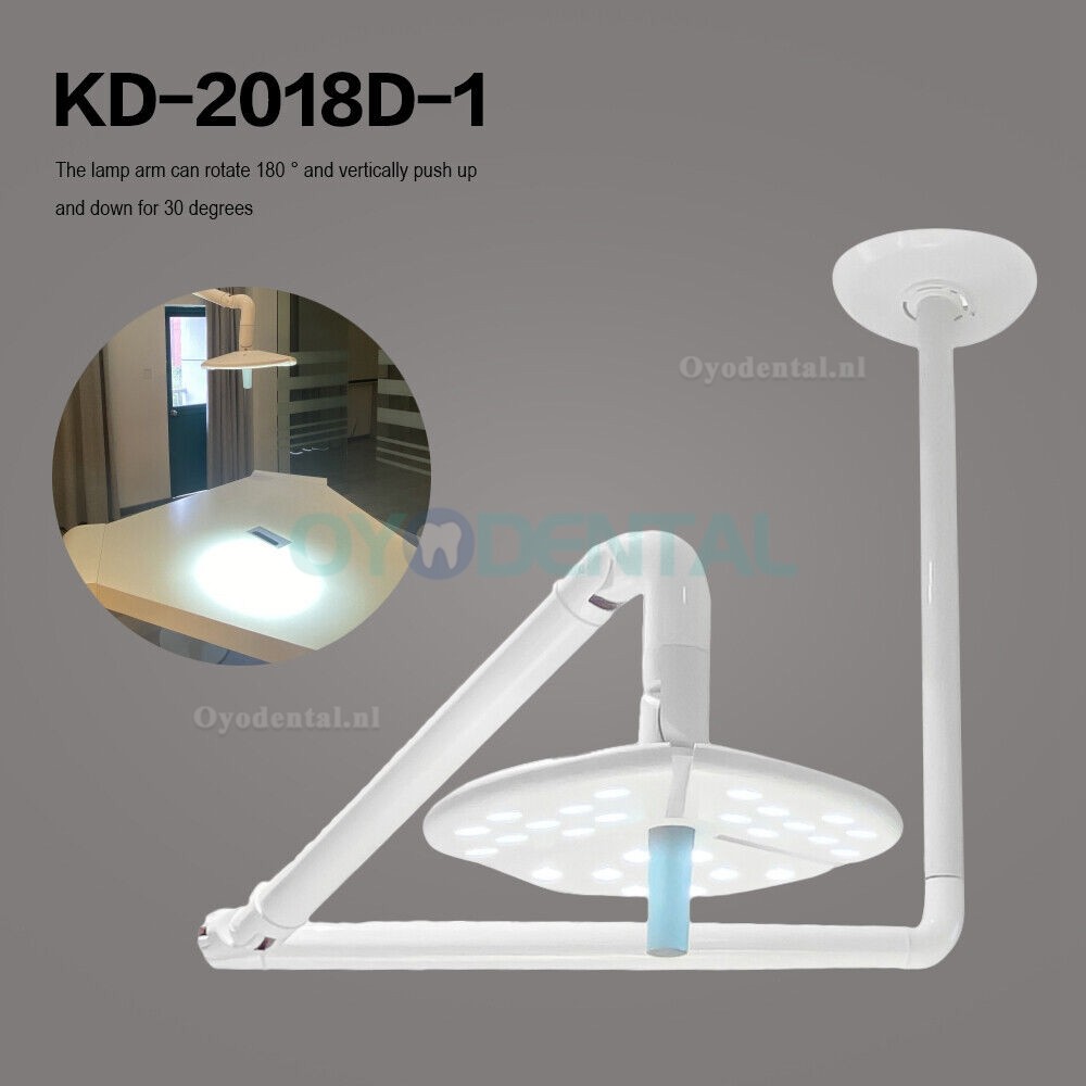 KWS KD-2018D-1 Plafondgemonteerde chirurgische LED-lamp schaduwloze onderzoekslamp raak schakelaar aan