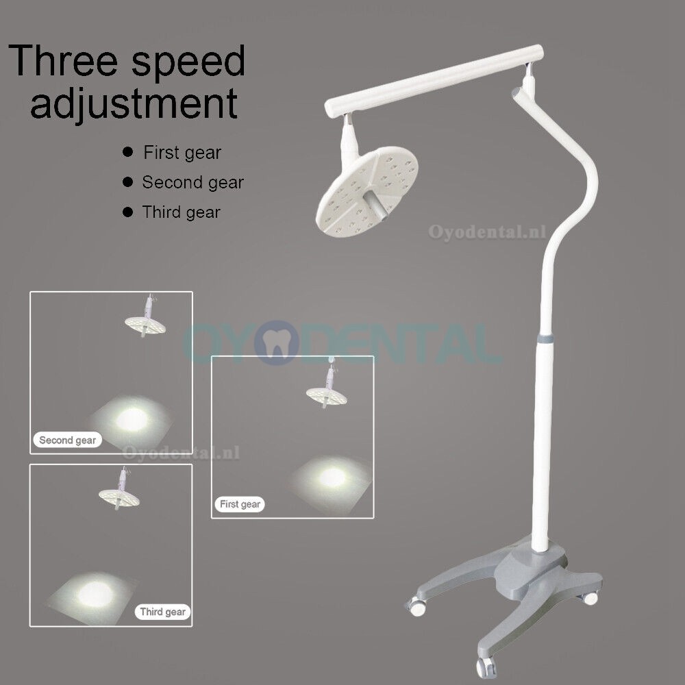 KWS KD-2018L-1 Mobiele tandheelkundige chirurgische LED-licht Schaduwloze examenchirurgie Lichtaanraakschakelaar