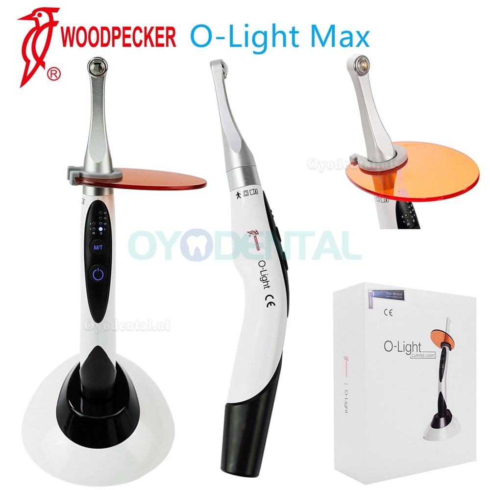 Woodpecker O-Light MAX Tandheelkundige 1 seconde uitharden LED-uithardingslamp metalen kop