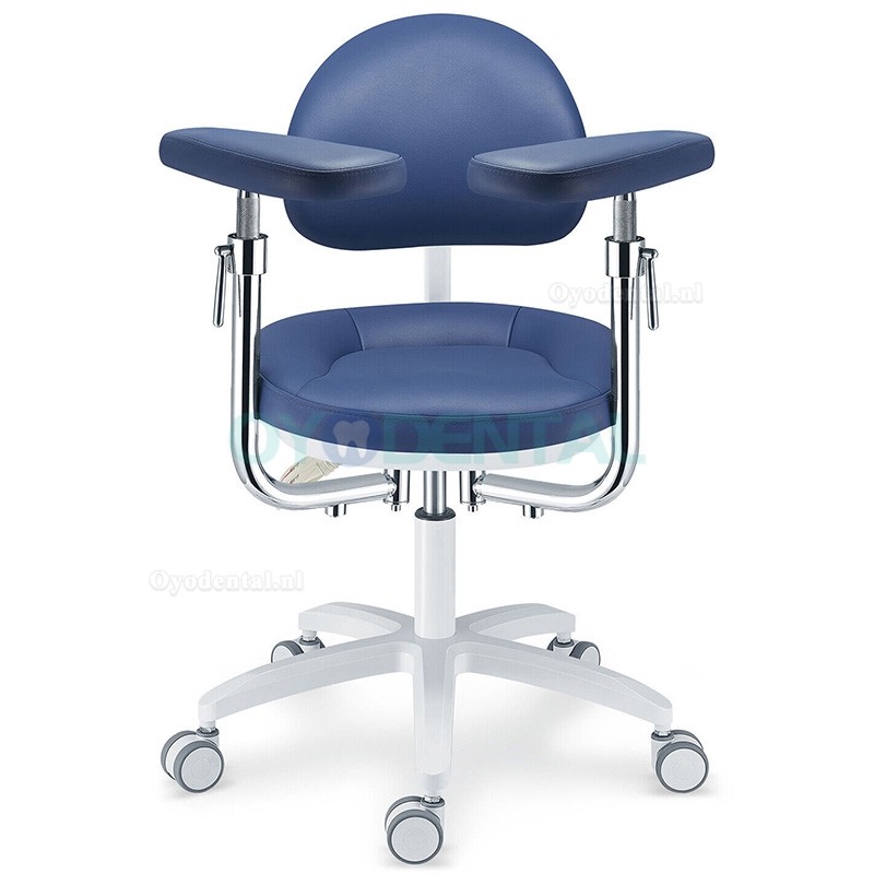 PLST-09 Serie Ergonomische tandheelkundige microscoopkruk tandartsassistent chirurgenkruk met amrest