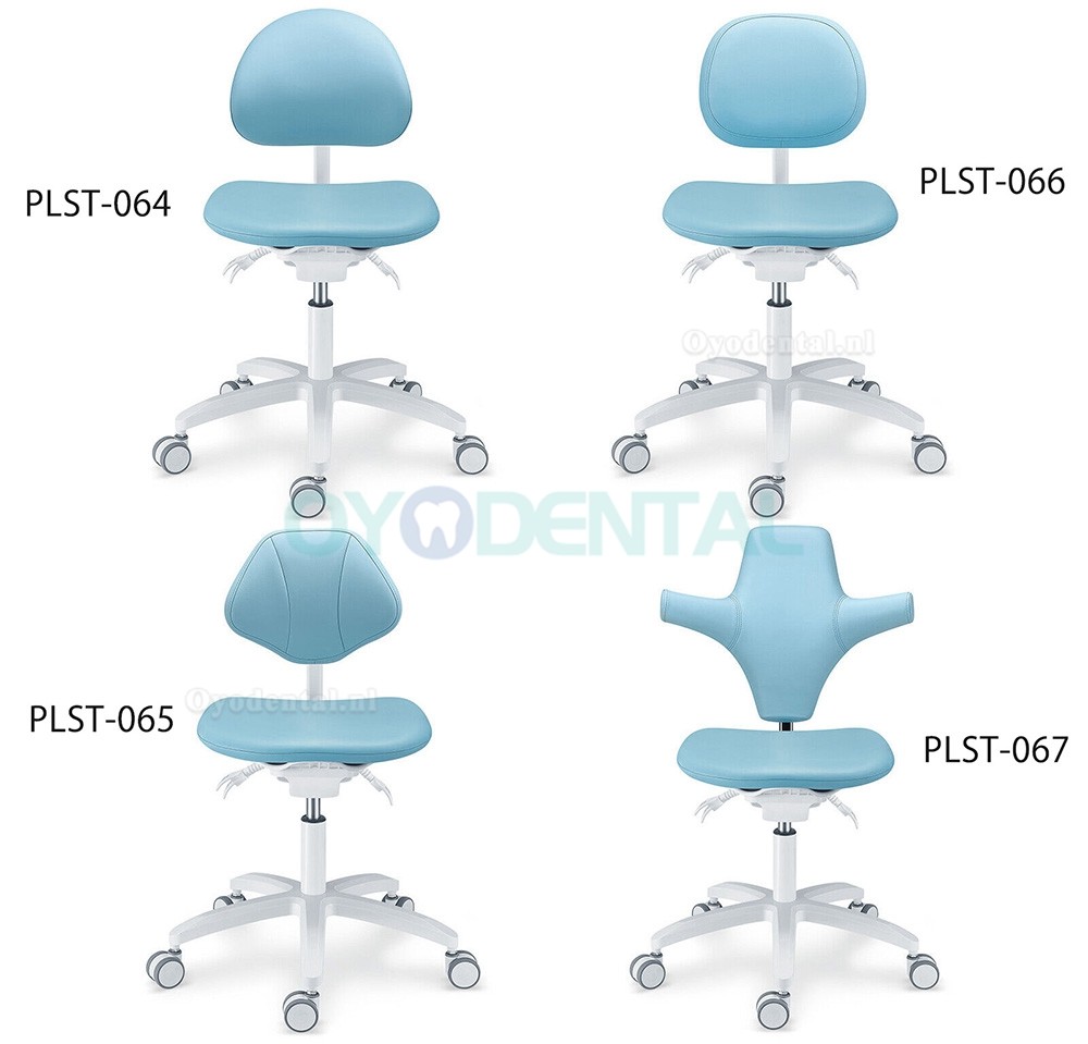 PLST-06 Serie Verstelbare ergonomische tandartsstoel tandartsassistente stoel mondhygiënist