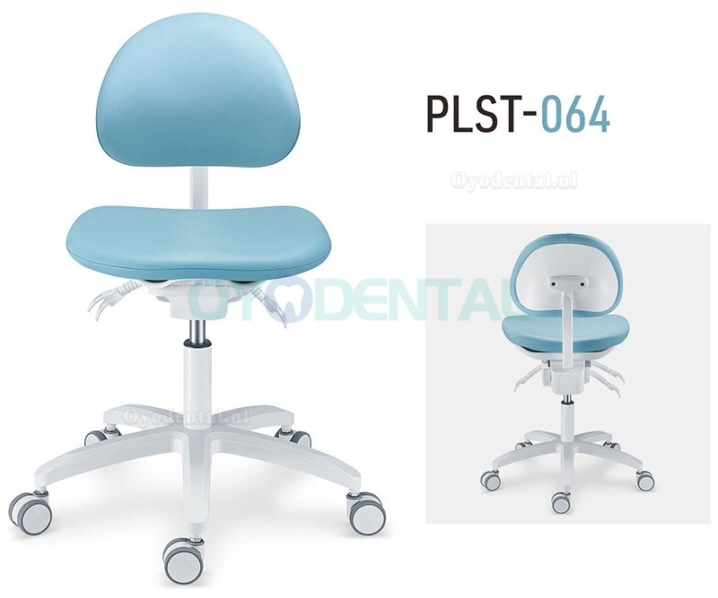 PLST-06 Serie Verstelbare ergonomische tandartsstoel tandartsassistente stoel mondhygiënist