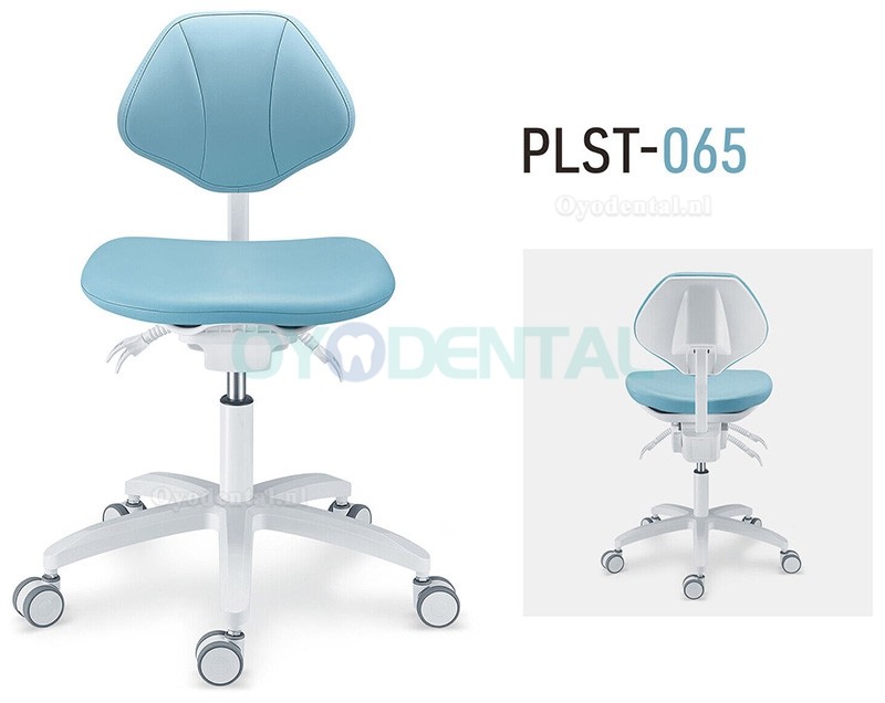 PLST-06 Serie Verstelbare ergonomische tandartsstoel tandartsassistente stoel mondhygiënist