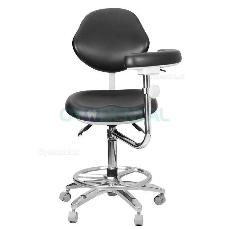 QY-600M-B2 Verstelbaar ergonomische tandartsstoel met armleuning 360° rotatie