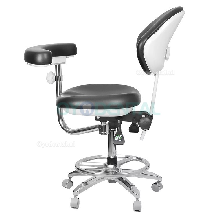 QY-600M-B2 Verstelbaar ergonomische tandartsstoel met armleuning 360° rotatie