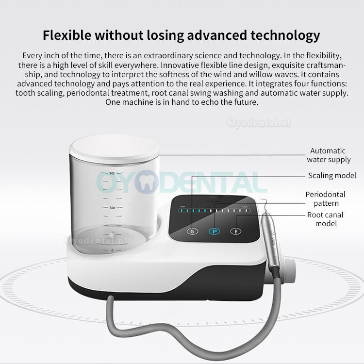 VRN-Q5 Tandheelkundige ultrasone scaler LED-handstuk Pijnloos parodontaal therapiesysteem