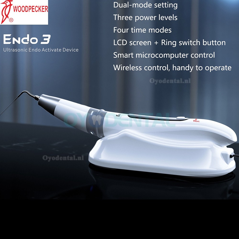 Woodpecker Endo 3 Tandheelkundige Ultrasone Activator Wortelkanaalirrigatie Endodontische Ultra-activator
