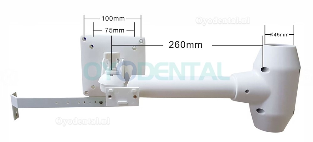 YF1700M 17 inch tandheelkundige intraorale camera met monitor en beugelhouder 1024 * 768 pixels