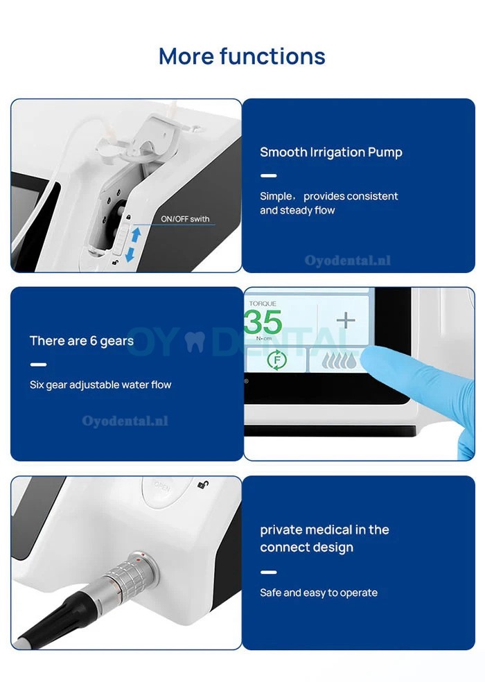 YAHOPE IMPLANT Surg Tandheelkundige implantaat-chirurgische motor zonder borstels met 20:1 LED-hoekstuk